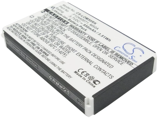 Main image of Battery for Logitech diNovo Edge DiNovo Mini Y-RAY81 190304-2004 F12440071 M50A