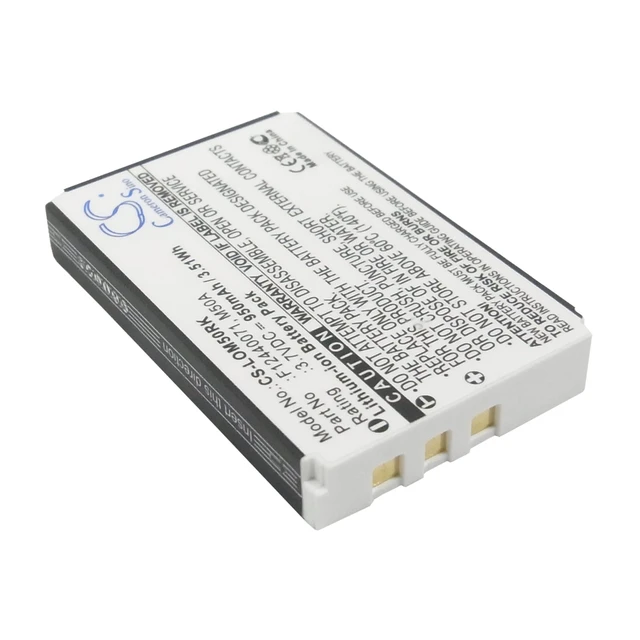 Alt view image 2 of 5 - Battery for Logitech diNovo Edge DiNovo Mini Y-RAY81 190304-2004 F12440071 M50A