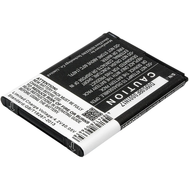 Alt view image 4 of 5 - Battery for Acer BAT-311 1ICP5/43/55 KT.0010S.011 Liquid Z200 M220 Z220 Duo