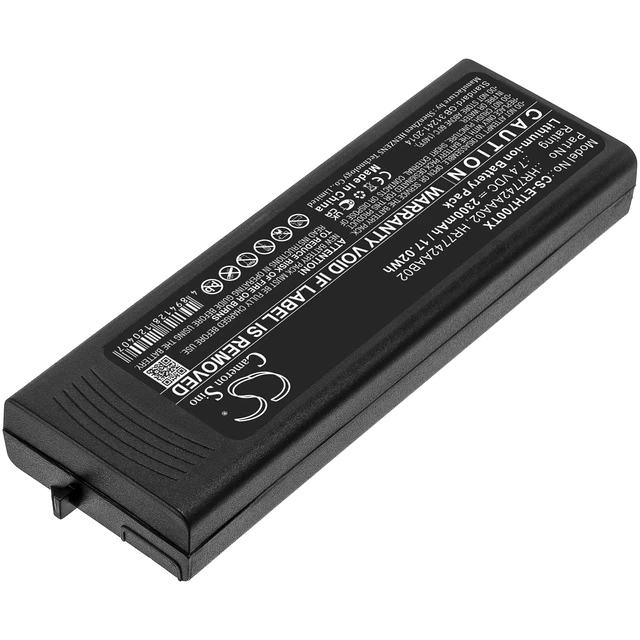 Alt view image 2 of 5 - Battery for EADS HR7742AAA02 HR7742AAB02 Cassidian P3G TPH700 CS-ETH700TX 7.4V