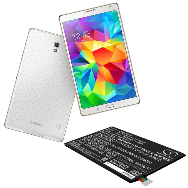 Alt view image 5 of 5 - Battery for Samsung Galaxy Tab S 8.4 Klimt SC03G SM-T700 EB-BT705FBC EB-BT705FBE