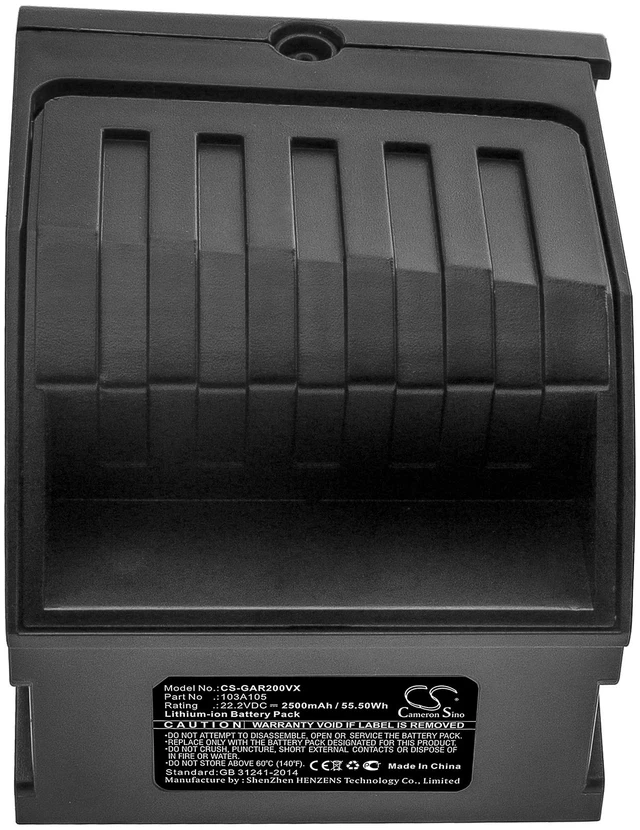 Alt view image 5 of 6 - Battery for BISSELL 132A0002 Gtech 103A105 AirRam MK2 K9 AR20 AR21 AR29 AR30