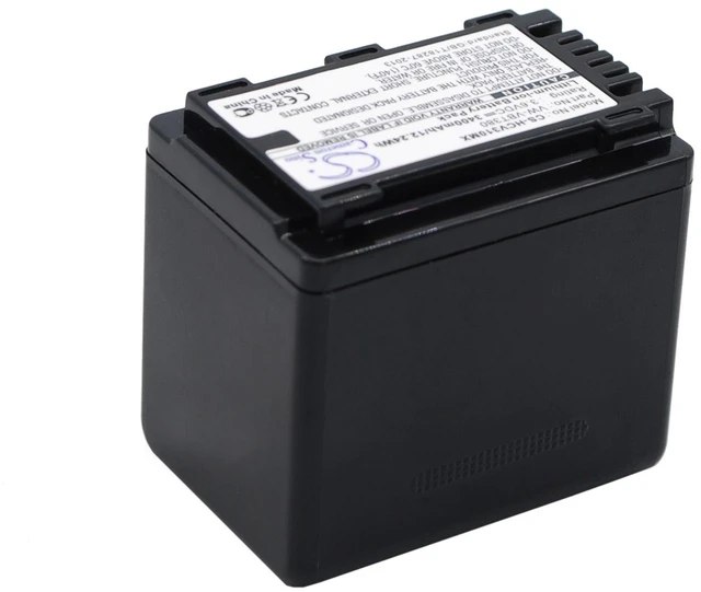 Alt view image 2 of 5 - Battery for Panasonic HC-250EB HC-V130 HC-V210 HC-V270 VXF-999 VW-VBT190 3400mAh