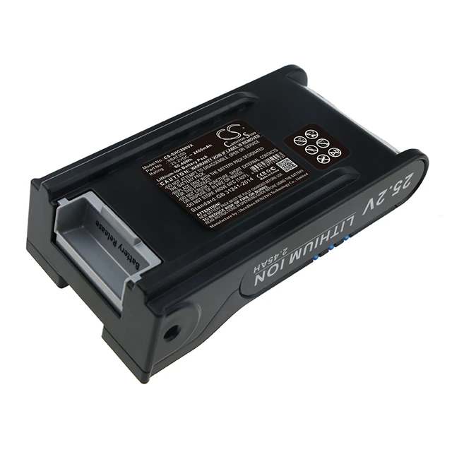 Alt view image 3 of 5 - Battery for Shark IC205 IF202 IF203Q IF205 IONFlex 2X DuoClean XBAT200 2400mAh