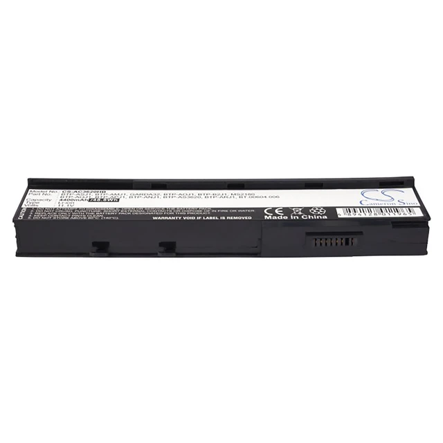 Alt view image 5 of 5 - Battery for Acer MS2180 BTP-AQJ1 GARDA31 MS2204 MS2211 MS2229 MS2230 BTP-ANJ1