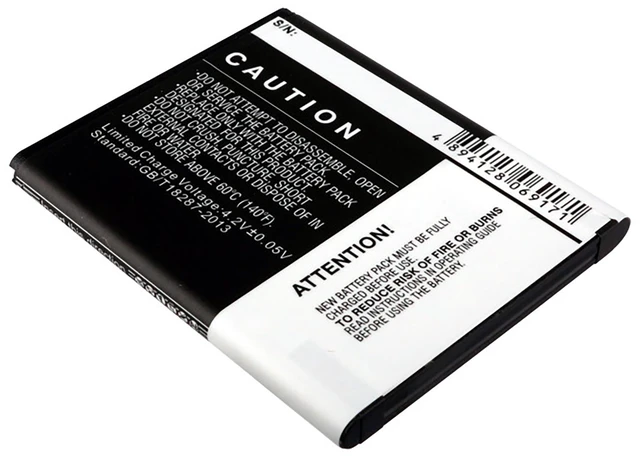 Alt view image 4 of 5 - Battery for Samsung EB494353VU EB494353VA GT-S5570 Galaxy Mini GT-S5250 Wave 723