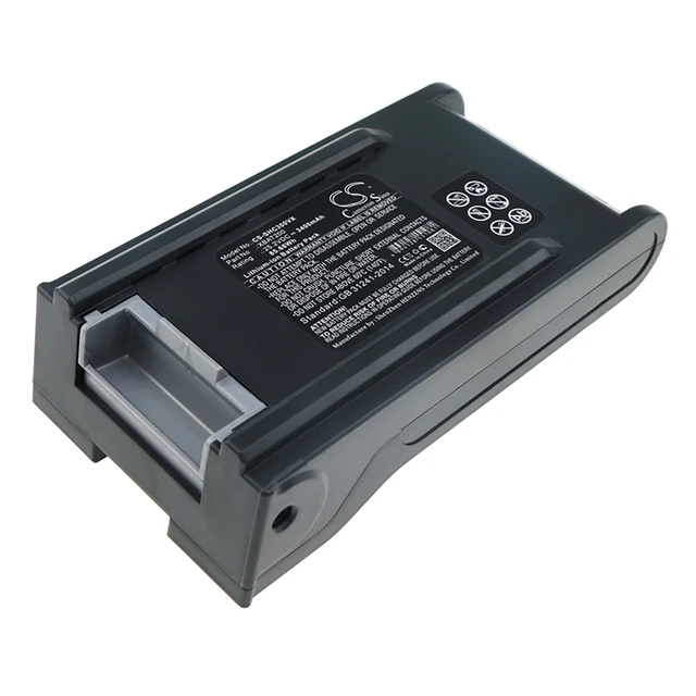 Alt view image 3 of 5 - Battery for Shark IF251 F30 IF281 IF250 ION Rocket Ultra-Light XBAT200EU 3400mAh