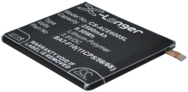 Main image of Battery for Acer Liquid E600 BAT-F10(11CP5/56/68) KT.0010S.012 CS-ACE600SL 3.8V