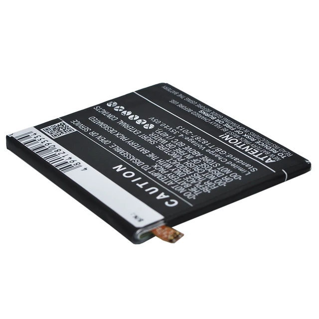 Alt view image 3 of 6 - Battery for Acer Liquid E600 BAT-F10(11CP5/56/68) KT.0010S.012 CS-ACE600SL 3.8V