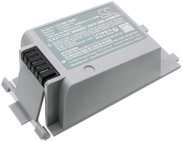 Main image of Battery for GE 2032095-001 2035701-001 M2821 Mac 1600 ECG CS-GMC160MD 14.8V