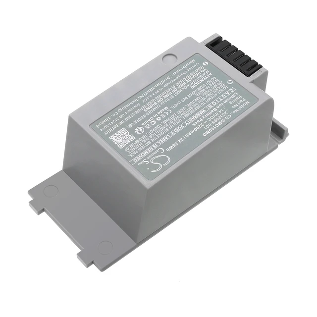 Alt view image 2 of 5 - Battery for GE 2032095-001 2035701-001 M2821 Mac 1600 ECG CS-GMC160MD 14.8V
