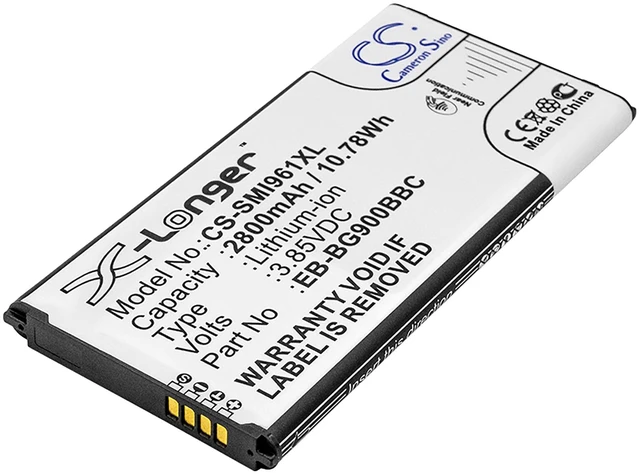 Main image of Battery for Samsung EB-BG900BBC EB-BG900BBE EB-BG900BBK EB-BG900BBU Galaxy S5
