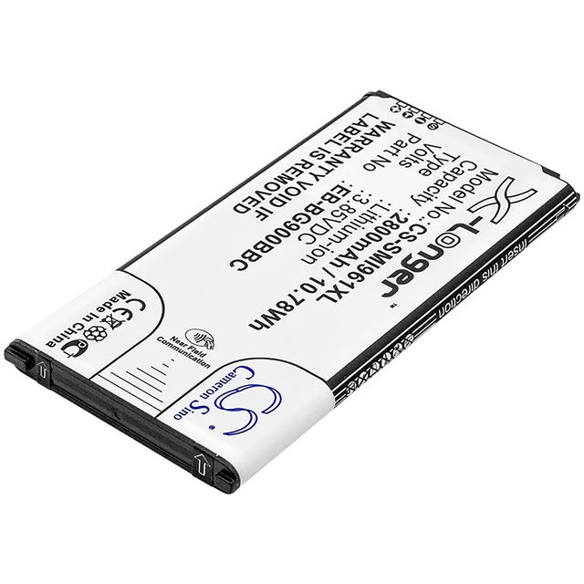 Alt view image 2 of 3 - Battery for Samsung EB-BG900BBC EB-BG900BBE EB-BG900BBK EB-BG900BBU Galaxy S5