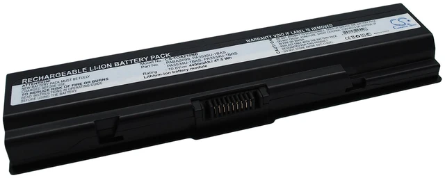 Main image of Battery for Toshiba Satellite A205 A355 L305D A505 PA3534U-1BRS PA3534U-1BAS