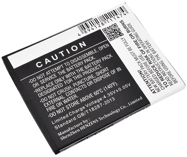 Alt view image 4 of 5 - Battery for Acer Liquid Z530 Z530S T02 BAT-E10 BAT-E10(1ICP4/58/71) KT.0010K.009