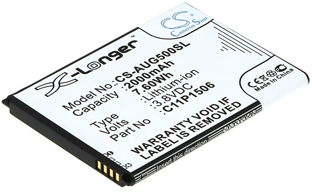 Main image of Battery for Asus G500TG Live Dual SIM Z00VD ZC500TG ZenFone Go 5.5 C11P1506