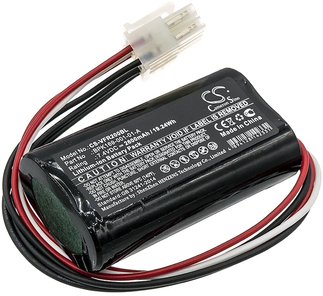 Main image of Battery for Verifone PCA169-404-01-A Ruby 2 CI BPK169-001-01-A BPK182-001 2600mA