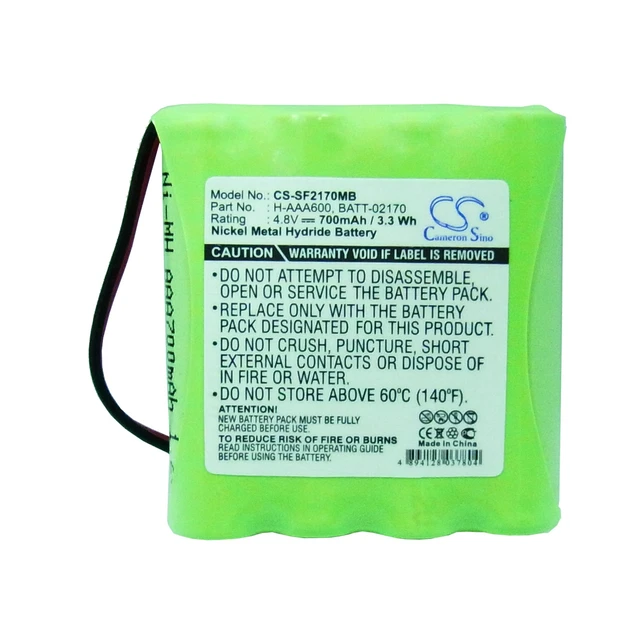 Alt view image 5 of 6 - Battery for Philips SBC-SC450 SBCSC364 Summer Infant 02320 SBC-EB4880 BATT-02170