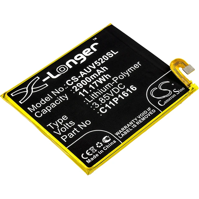 Main image of Battery for Asus A006 V520KL ZenFone V 0B200-02480000 C11P1616 CS-AUV520SL