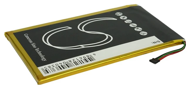 Alt view image 3 of 6 - Battery for Barnes & Noble BNRV200 BNRV200A BNTV250 BNTV250A Nook Color 7 ENCORE