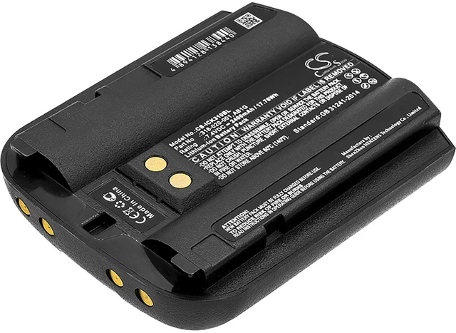Main image of Battery for Intermec CK30 CK31 CK32 318-020-001 AB1G Barcode Scanner CS-ICK310BL