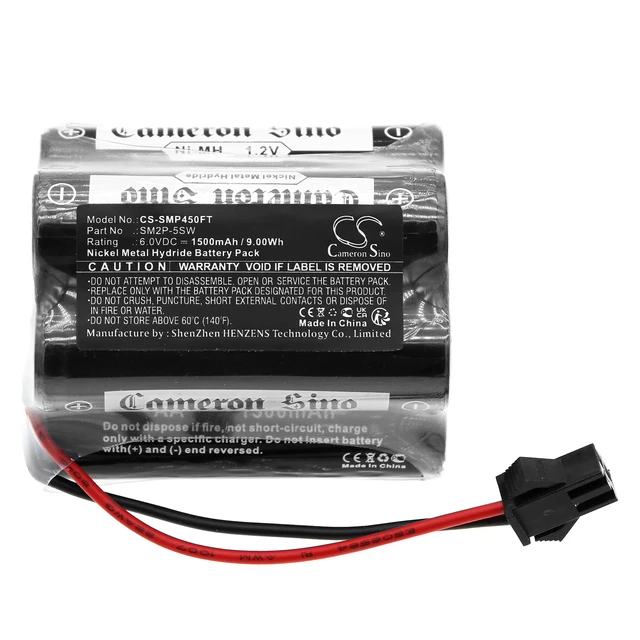 Alt view image 3 of 5 - Battery for Sunforce 45 Motion Lights 60 80 Led Solar Light SM2P-5SW CS-SMP450FT