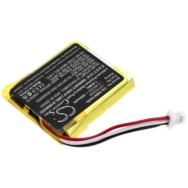 Alt view image 2 of 6 - Battery for Sony WF-1000XM4 Charging Case LP702428 CS-SWH104SL 3.85v 500mAh
