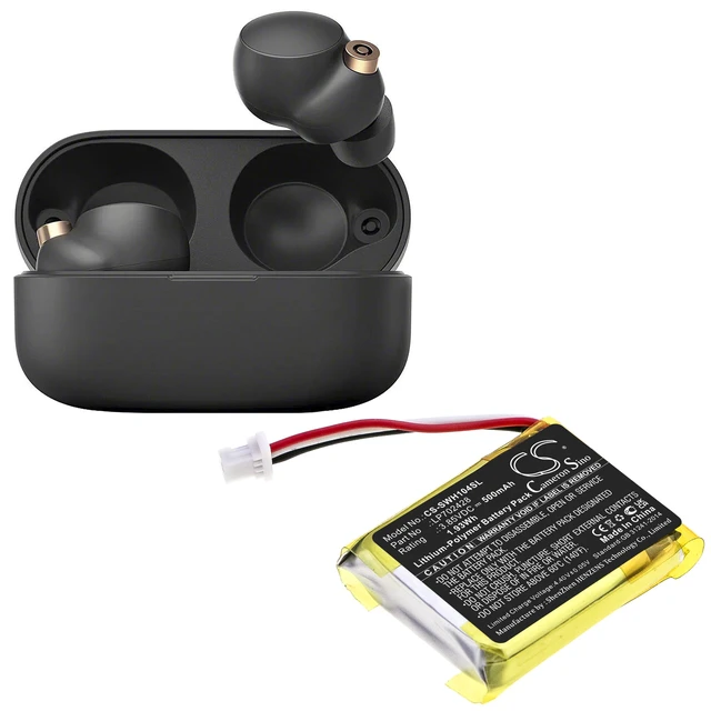 Alt view image 6 of 6 - Battery for Sony WF-1000XM4 Charging Case LP702428 CS-SWH104SL 3.85v 500mAh