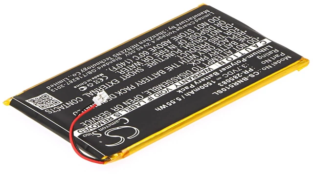 Alt view image 2 of 6 - Battery for Barnes & Noble BNRV510 Nook Glowlight Plus 2015 Pocketbook PR-285083