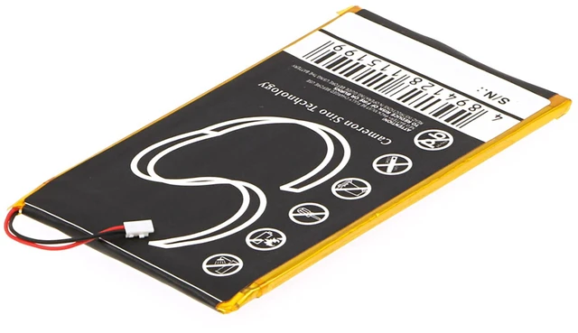 Alt view image 3 of 6 - Battery for Barnes & Noble BNRV510 Nook Glowlight Plus 2015 Pocketbook PR-285083