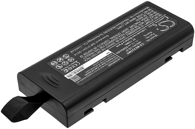 Alt view image 2 of 5 - Battery for Mindray DPM6 Passport 12 17m 022-000008-00 115-018012-00 LI23S002A