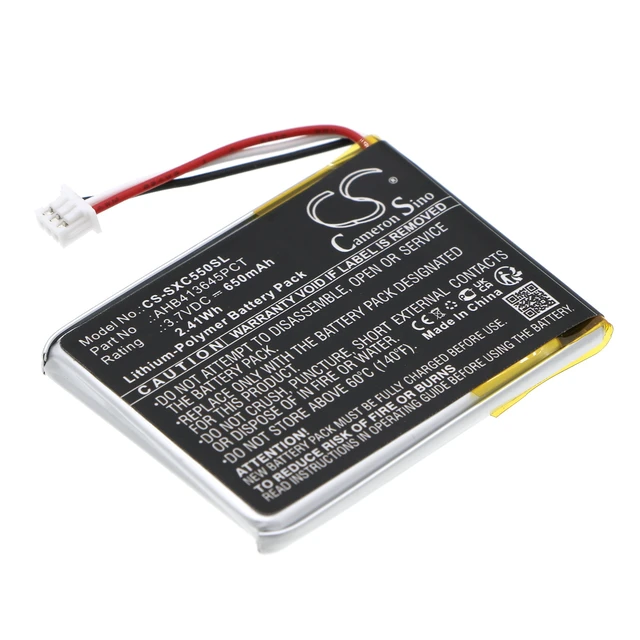 Main image of Battery for Sennheiser MB 660 PXC 550 AHB413645PCT Wireless Headset CS-SXC550SL
