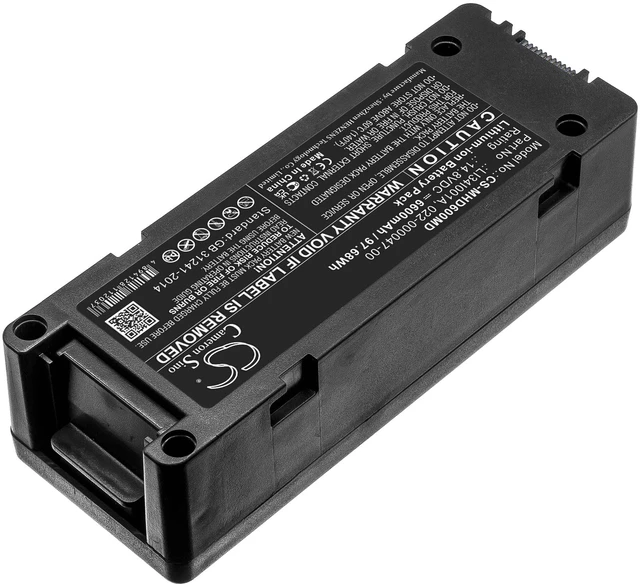 Alt view image 2 of 6 - Battery for Mindray BeneHeart D6 DP-50 Z5 Z6 022-000012-00 LI24I002A LI34I001A
