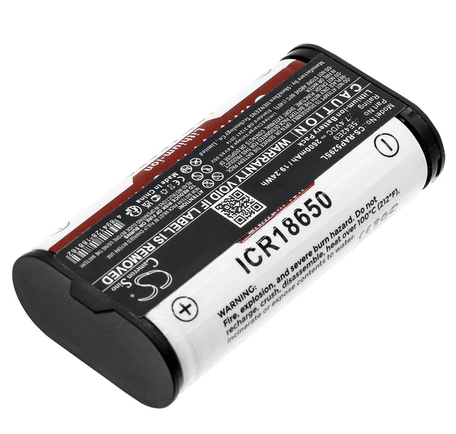 Alt view image 2 of 3 - Battery for Ring 5E42E9 CS-RAP529SL Alarm Home Base Pro Station 7.4v 2600mAh