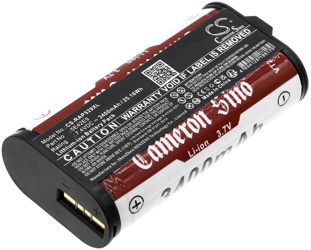 Main image of Battery for Ring Alarm Home Base Pro Station 5E42E9 CS-RAP529XL 7.4v 3400mAh