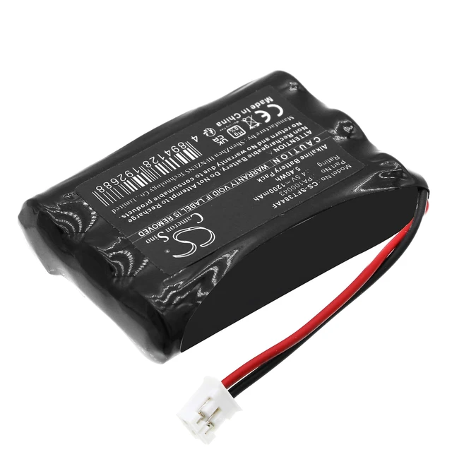 Alt view image 2 of 5 - Battery for Safe-O-Tronic DS DS-T LS 198182 38400200 PA100043 CS-SFT384AF 4.5v