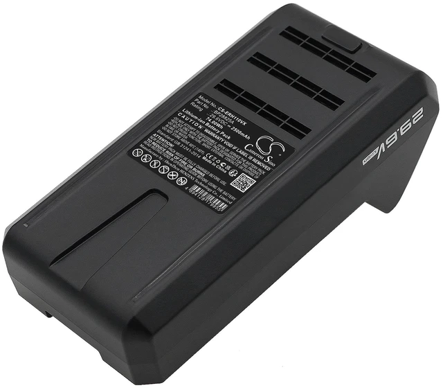Alt view image 3 of 5 - Battery for Media P7 Q8 BP28825A Eureka H11 Vacuum Handheld Cordless CS-ERH110VX