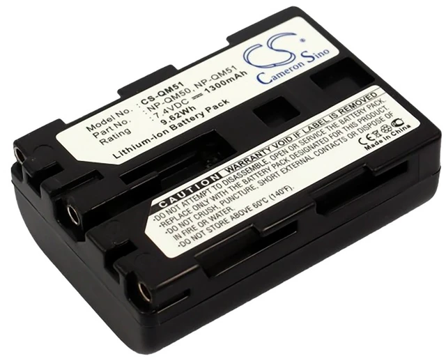Main image of Battery for Sony CCD-TR108 DCR-DVD200 DCR-TRV950 MVC-CD500 NP-QM50 NP-QM51