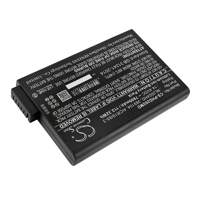 Alt view image 2 of 3 - Battery for Philips 453561490851 453561731921C 453561731922D Aeonmed RRC2024