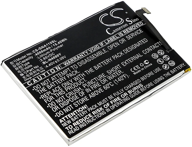 Main image of Battery for GIONEE A1 Lite Dual SIM TD-LTE BL-N4000Y SmartPhone CS-GNA110SL