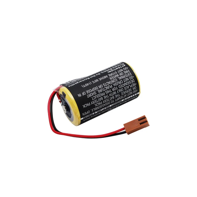Alt view image 4 of 6 - Battery for GE Fanuc 18i Panasonic A20B-0130-K106 A98L-0031-0007 A98L-0031-000
