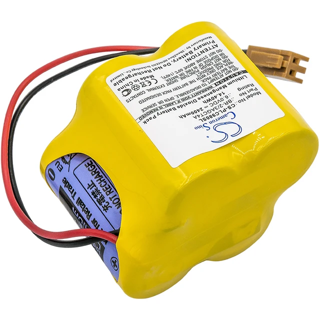 Alt view image 2 of 4 - Battery for GE A06B-6114-K504 A98L-0031-0025 Fanuc 18-T iSV iSVSP A98L00310025