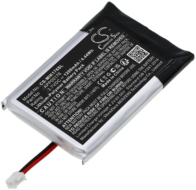 Main image of Battery for MINN KOTA iPilot Link Remote BT Control APP00176 CS-MIK176SL 1200mAh