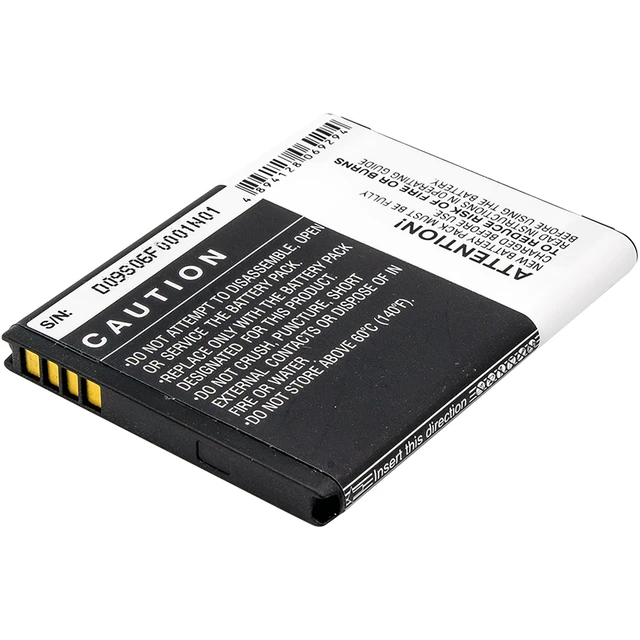 Alt view image 3 of 5 - Battery for HTC T-Mobile AT&T 35H00143-01M 35H00154-01M BA S460 S540 BD29100
