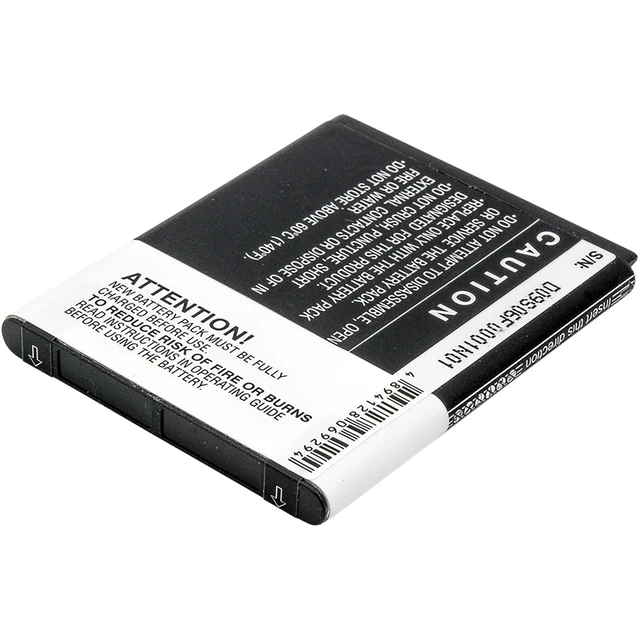 Alt view image 4 of 5 - Battery for HTC T-Mobile AT&T 35H00143-01M 35H00154-01M BA S460 S540 BD29100