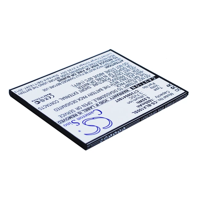 Alt view image 3 of 5 - Battery for BLU L100 L100A L100i L102A Life Play X C735804180T CS-BLX100SL
