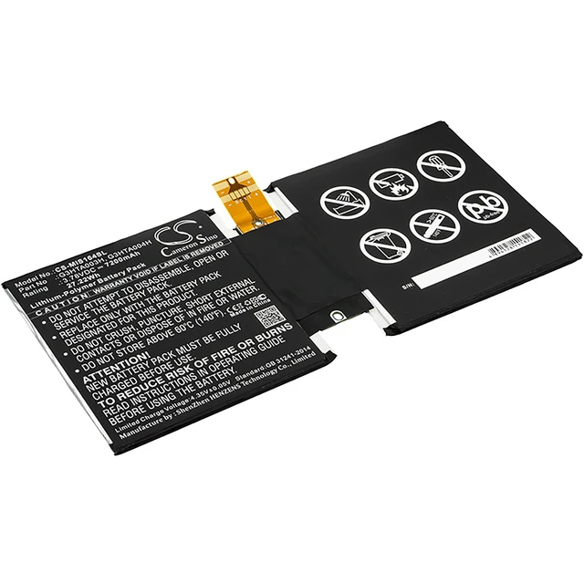 Main image of Battery for Microsoft MSK-1645 Surface 3 10.8 1645 G3HTA003H G3HTA004H G3HTA007H