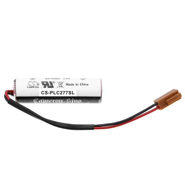 Alt view image 3 of 4 - Battery for Toshiba ER6V+JAE2P PLC CS-PLC277SL Non-rechargeable Brown Connector