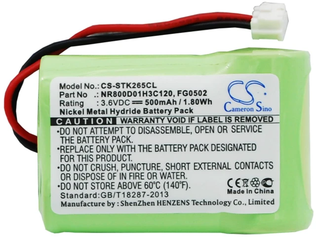 Main image of Battery for France Telecom Amarys 265 265SF 275 285 465SF FG0502 NR800D01H3C120
