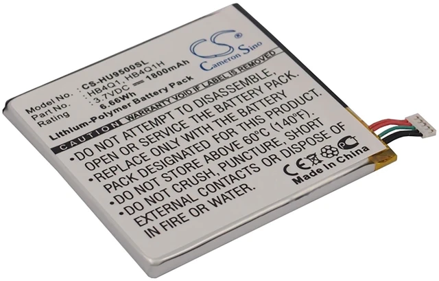 Main image of Battery for Huawei Ascend D XL D1 T9200 U9200 U9500 U9500e HB4Q1 HB4Q1H HB4Q1HV